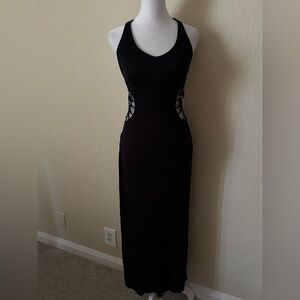 Urban outfitters black maxi dress